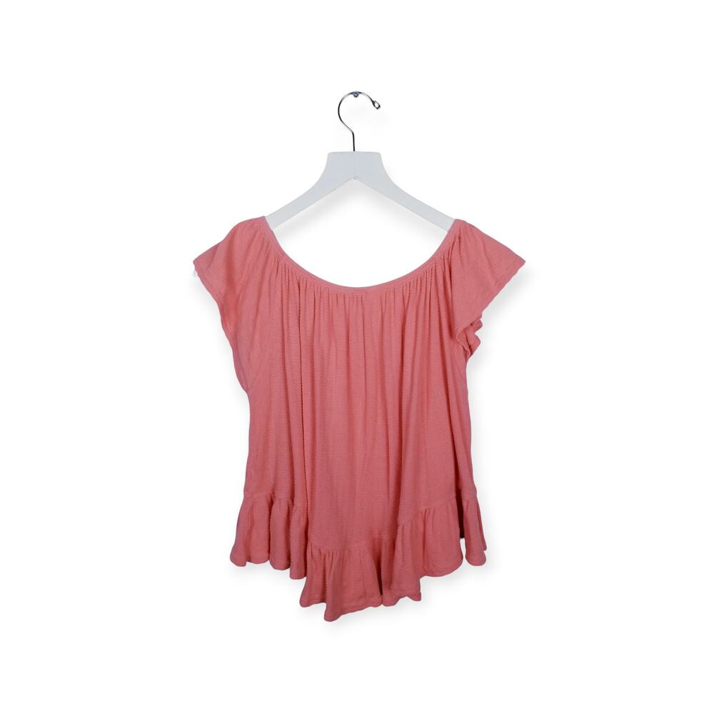 WE THE FREE Free People Mint Julep Top in Coral OB564528 - Small - Picture 4 of 8